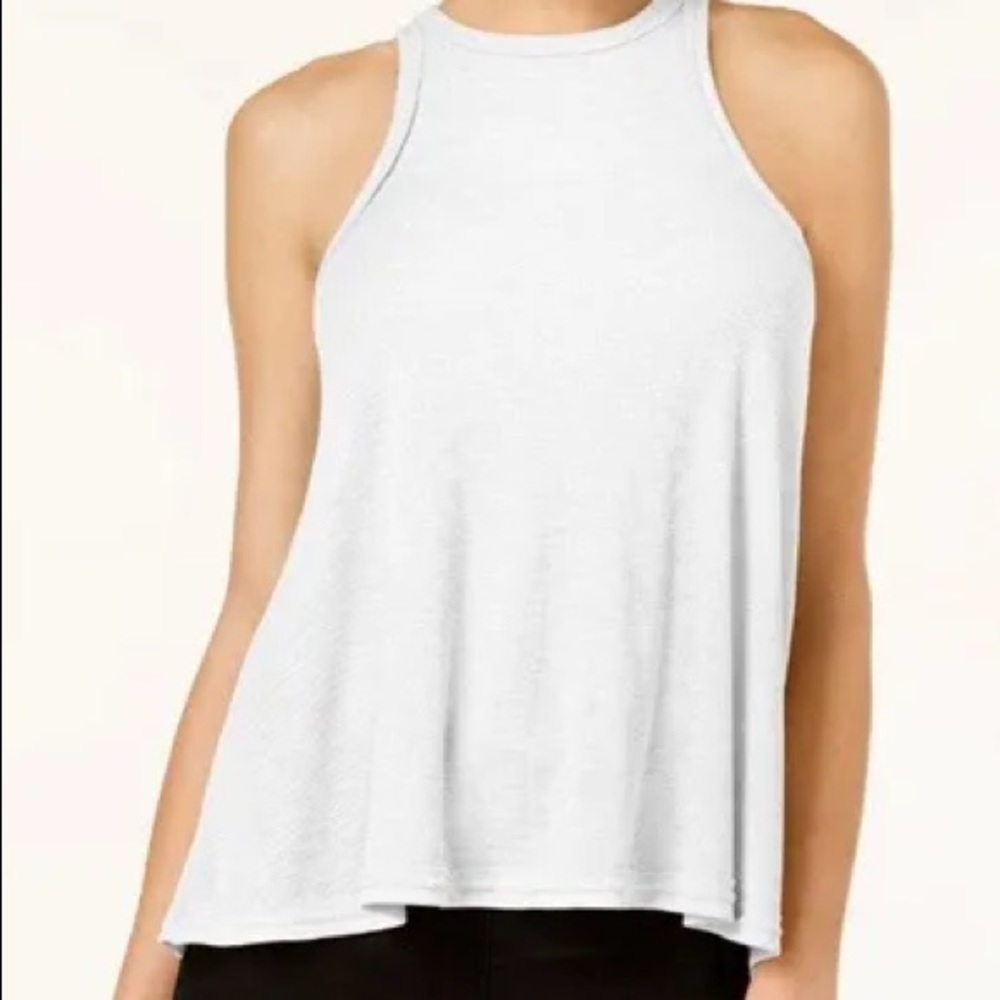 NWT XS Free People Long Beach White Tank